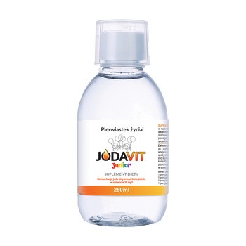 Jodavita, Pierwiastek życia Jodavit Junior, roztwór doustny, 250 ml