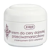 Ziaja, przeciwzmarszczkowy krem do cery dojrzałej z koenzymem Q10 i witaminą E, 50 ml