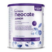 Neocate Junior 1+, żywność specjalnego przeznaczenia medycznego o smaku neutralnym, 400 g