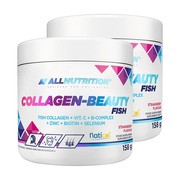 Zestaw 2 x Allnutrition Collagen-Beauty Fish, proszek, 158 g
