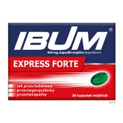 Ibum Express Forte, 400 mg, kapsułki miękkie, 36 szt.