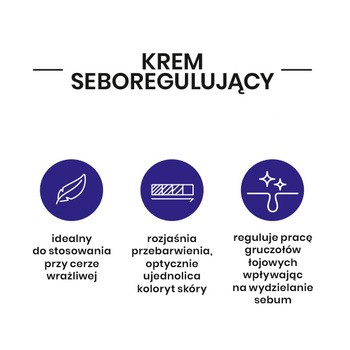 Skinimal D, skoncentrowany krem seboregulujący, 50 ml