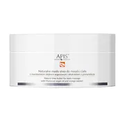 Apis Orange Terapis, naturalne masło shea do masażu ciała z marokańskim olejkiem arganowym i ekstraktem z pomarańczy, 200 g