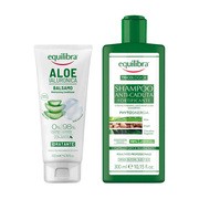 Equilibra Tricologica, naprawcza odżywka restrukturyzująca, 200 ml + wzmacniający szampon przeciw wypadaniu włosów, 300 ml