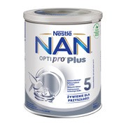 Nestle Nan Optipro Plus 5, produkt na bazie mleka, proszek, po 2,5 roku, 800 g