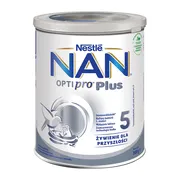 Nestle Nan Optipro Plus 5, produkt na bazie mleka, proszek, po 2,5 roku, 800 g