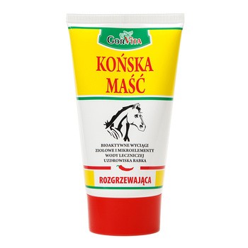 Gorvita, końska maść rozgrzewająca, 250 ml
