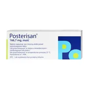 Posterisan, 166,7 mg, maść doodbytnicza, 25 g