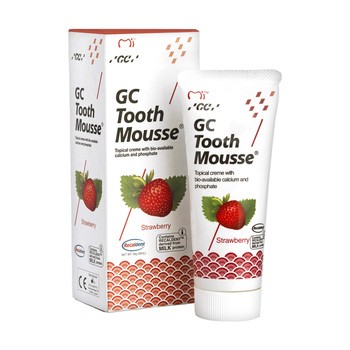 GC Tooth Mousse, płynne szkliwo bez fluoru, smak truskawkowy, 35 ml