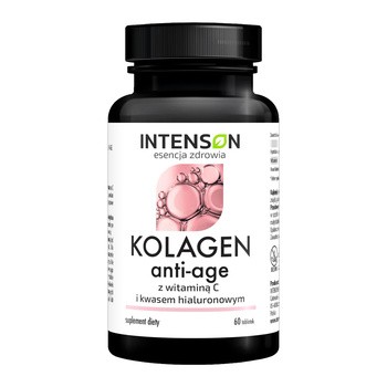 Kolagen + Hialuron + Wit C Anti-Age, tabletki, 60 szt.