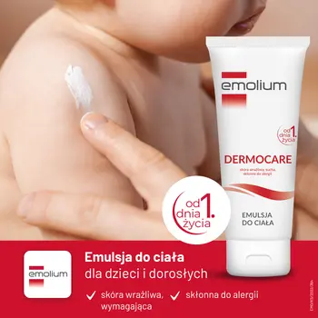 Emolium Dermocare, emulsja do ciała, 200 ml