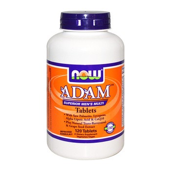 Now Foods, Adam Multi-Vitamin for Men, tabletki, 120 szt.