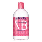 Bioderma Sensibio H2O, edycja limitowana x Victoria Beckham, woda micelarna do skóry wrażliwej, 500 ml