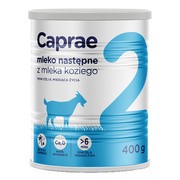 Caprae 2, mleko następne z mleka koziego, powyżej 6. miesiąca życia, 400 g