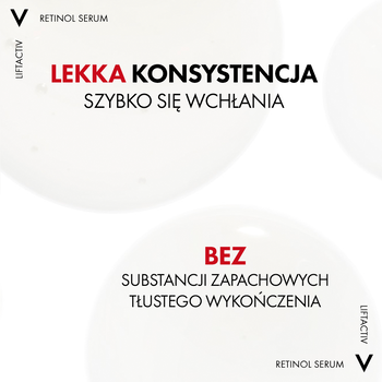 Vichy Liftactiv Retinol Specialist, serum redukujące zmarszczki, na noc, 30 ml