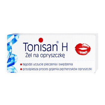 Tonisan H, żel na opryszczkę, 2 g