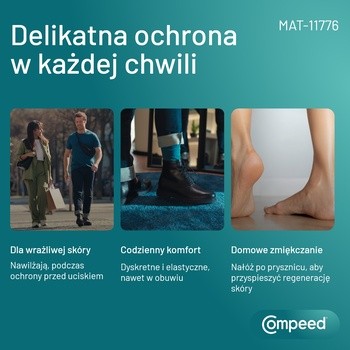 Plastry Compeed, na odciski nawilżające, 6 szt.