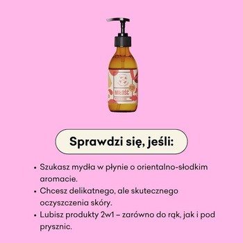 Mydlarnia 4 Szpaki, Miłość, naturalne mydło w płynie, 500 ml