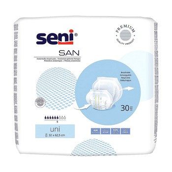 Seni San Uni, pieluchy anatomiczne, 30 szt.