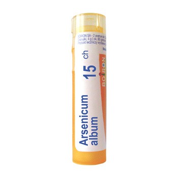 Boiron Arsenicum album, 15CH, granulki, 4 g