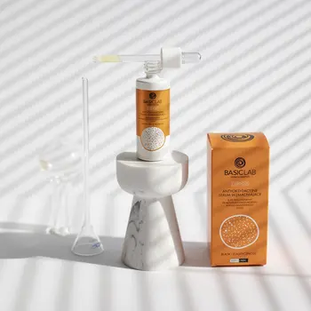 BasicLab Esteticus, antyoksydacyjne serum wzmacniające Blask i Elastyczność, 30 ml
