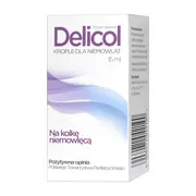 Delicol, krople dla niemowląt, 15 ml