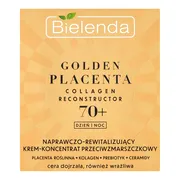 Bielenda, Golden Placenta, Colagen Reconstructor, krem-koncentrat przeciwzmarszczkowy, naprawczo-rewitalizujący, 70+, 50 ml