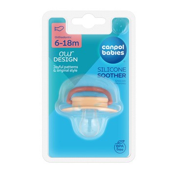 Canpol Babies, smoczek uspokajający 6-18 m TOYS, 1 szt.