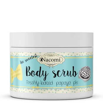 Nacomi, peeling cukrowy, świeże ciasto z papayą, 200 g