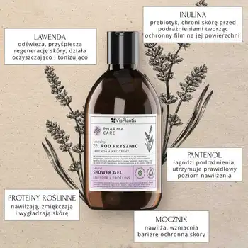 Vis Plantis Pharma Care, szampon do włosów wypadających, łopian + biotyna, 500 ml