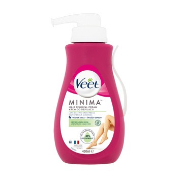 Veet Minima krem do depilacji, 3 minuty, skóra sucha, 400 ml