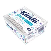 Kindii Pure, patyczki higieniczne dla niemowląt, 60 szt.