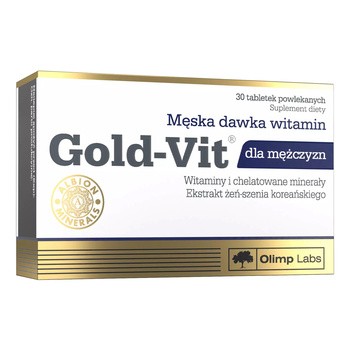 Olimp Gold-Vit dla mężczyzn, tabletki powlekane, 30 szt.