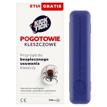 Kick the Tick, przyrząd do bezpiecznego usuwania kleszczy, 1 szt.