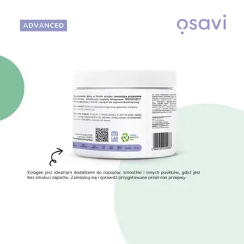 Osavi Kolagen Ścięgna i Więzadła, proszek, 150,9 g (30 porcji)