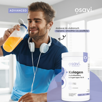 Osavi Kolagen Typu I i III, proszek, 600 g