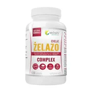 Wish Żelazo Complex, kapsułki, 120 szt.