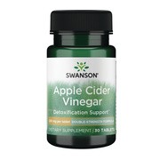 Swanson Apple Cider Vinegar Double Strength Formula, tabletki, 30 szt.