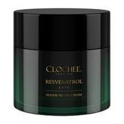 Clochee Premium Resveratrol Care, odbudowujący krem na noc, 50 ml