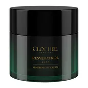 Clochee Premium Resveratrol Care, odbudowujący krem na noc, 50 ml