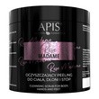 Apis Rose Madame, oczyszczający peeling do ciała, dłoni i stóp, 700 g
