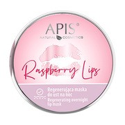 Apis Raspberry Lips, Regenerująca maska do ust na noc, 10 ml