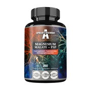 Apollo's Hegemony Magnesium Malate + P5P, kapsułki, 200 szt.