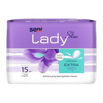 Seni Lady Slim, wkładki urologiczne, extra, 15 szt.