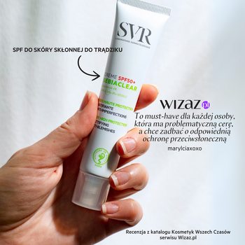 SVR Sebiaclear Creme SPF 50+, krem matujący, 40 ml