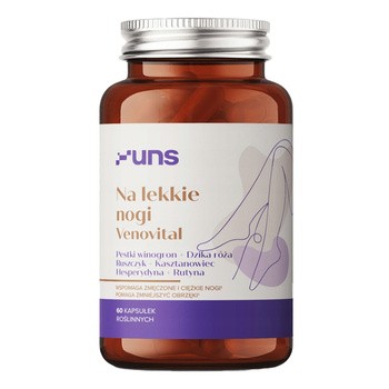 Uns Na Lekkie Nogi Venovital, kapsułki, 60 szt.