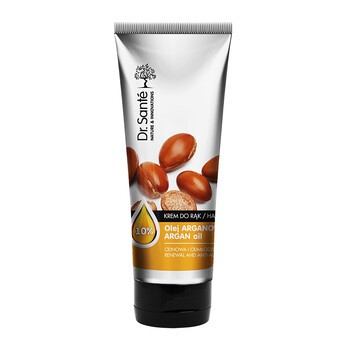 Dr Sante Argan Oil, krem do rąk z olejem arganowym, odnowa i odmłodzenie, 75 ml