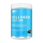 SFD Collagen Premium, proszek, smak czarna porzeczka, 400 g