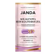 Janda Kolagenowa Redukcja Zmarszczek, maseczka suplementacyjna na twarz, szyję i dekolt, 8 ml