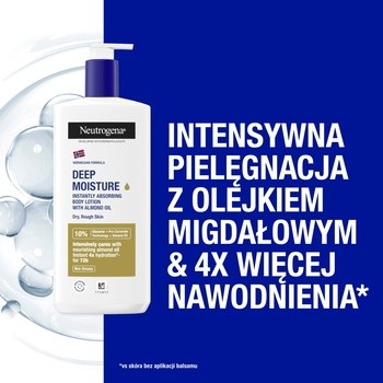 Neutrogena, głęboko nawilżający balsam z olejkiem, 400 ml
